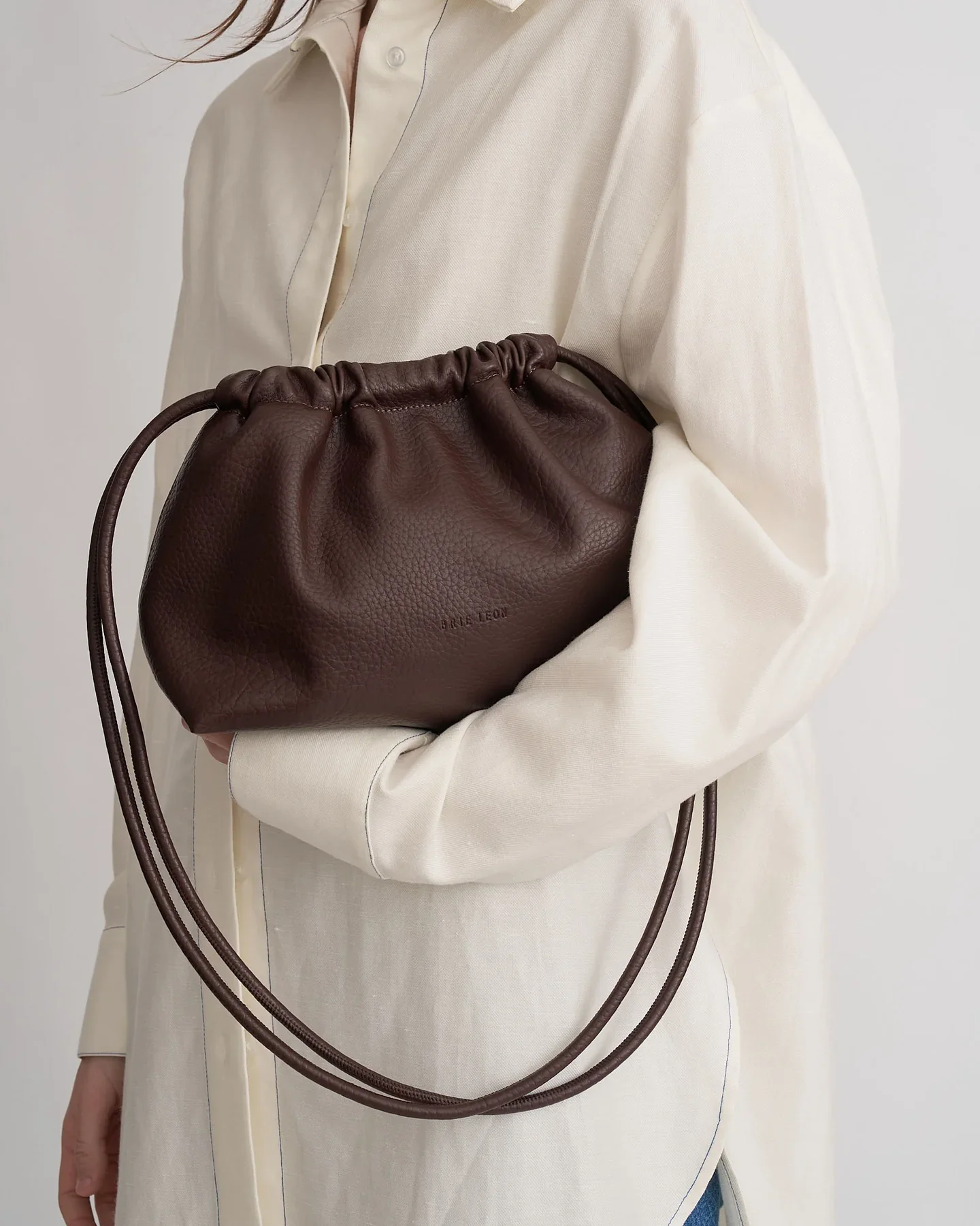 Alma Bag - Choc Nappa - Image 3