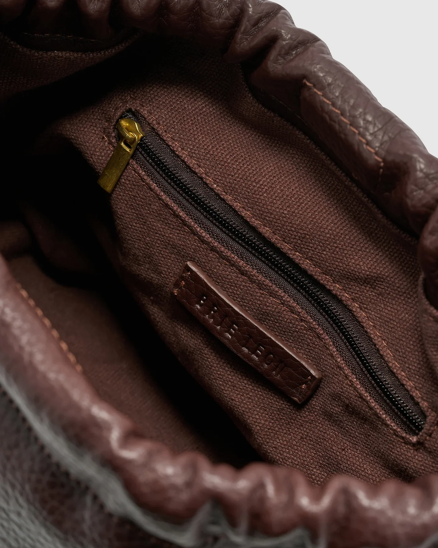 Alma Bag - Choc Nappa - Image 4