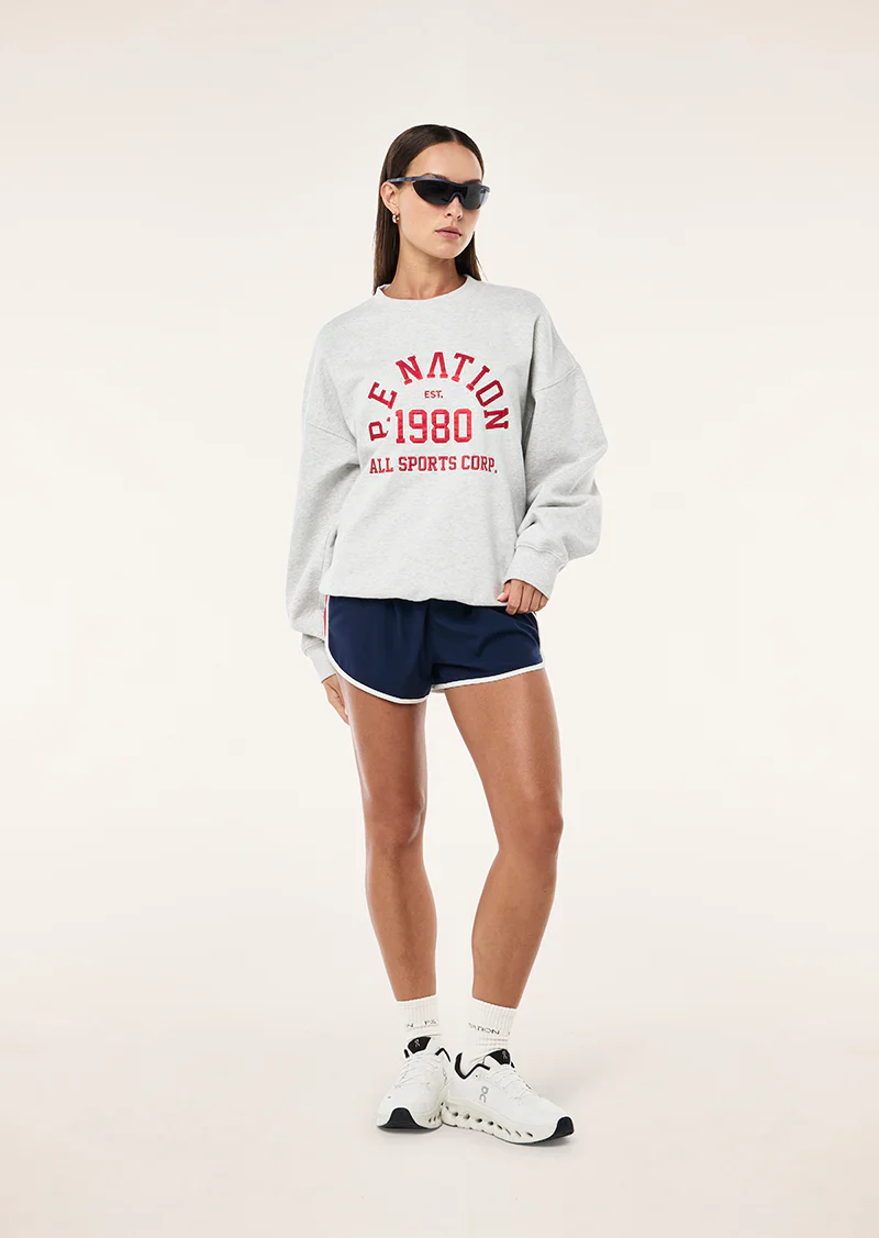 Backspin Sweat - Grey Marle - Image 3