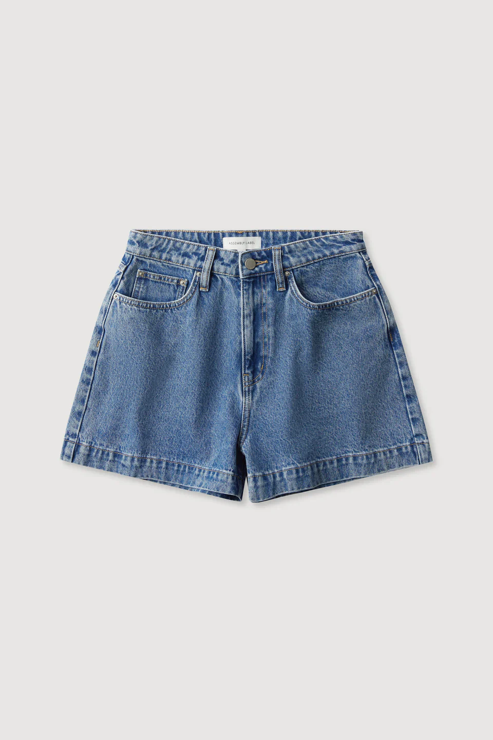 Boxy Denim Short - Dark Stone - Image 6