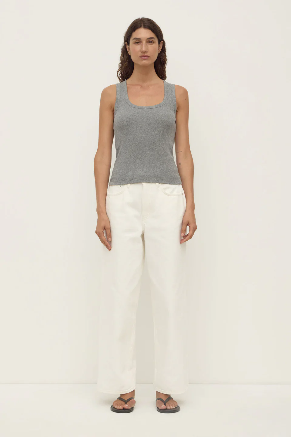 Boyfriend Jean - Vintage White - Image 3