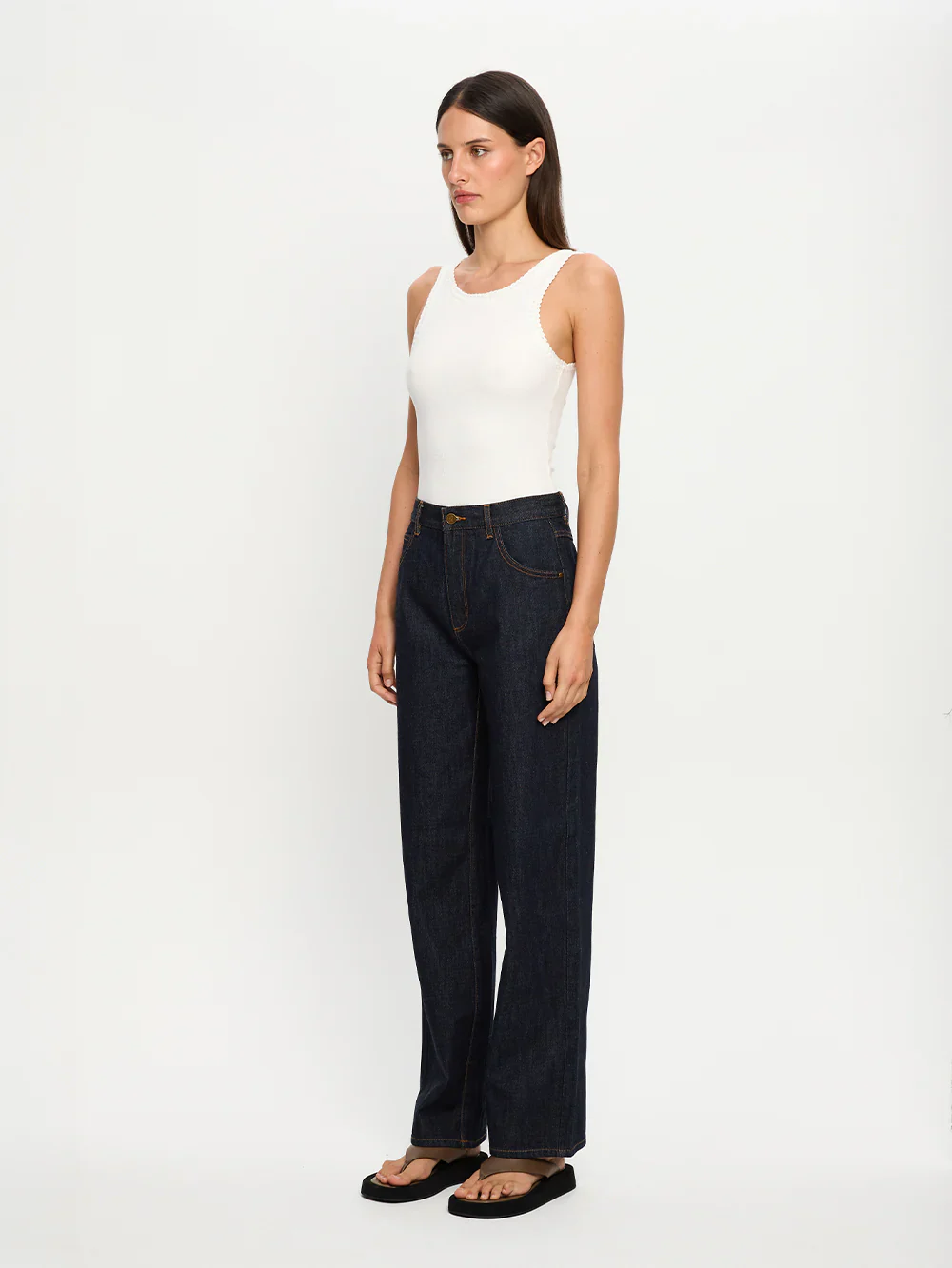 Brigitte Denim Jean - Raw - Image 6