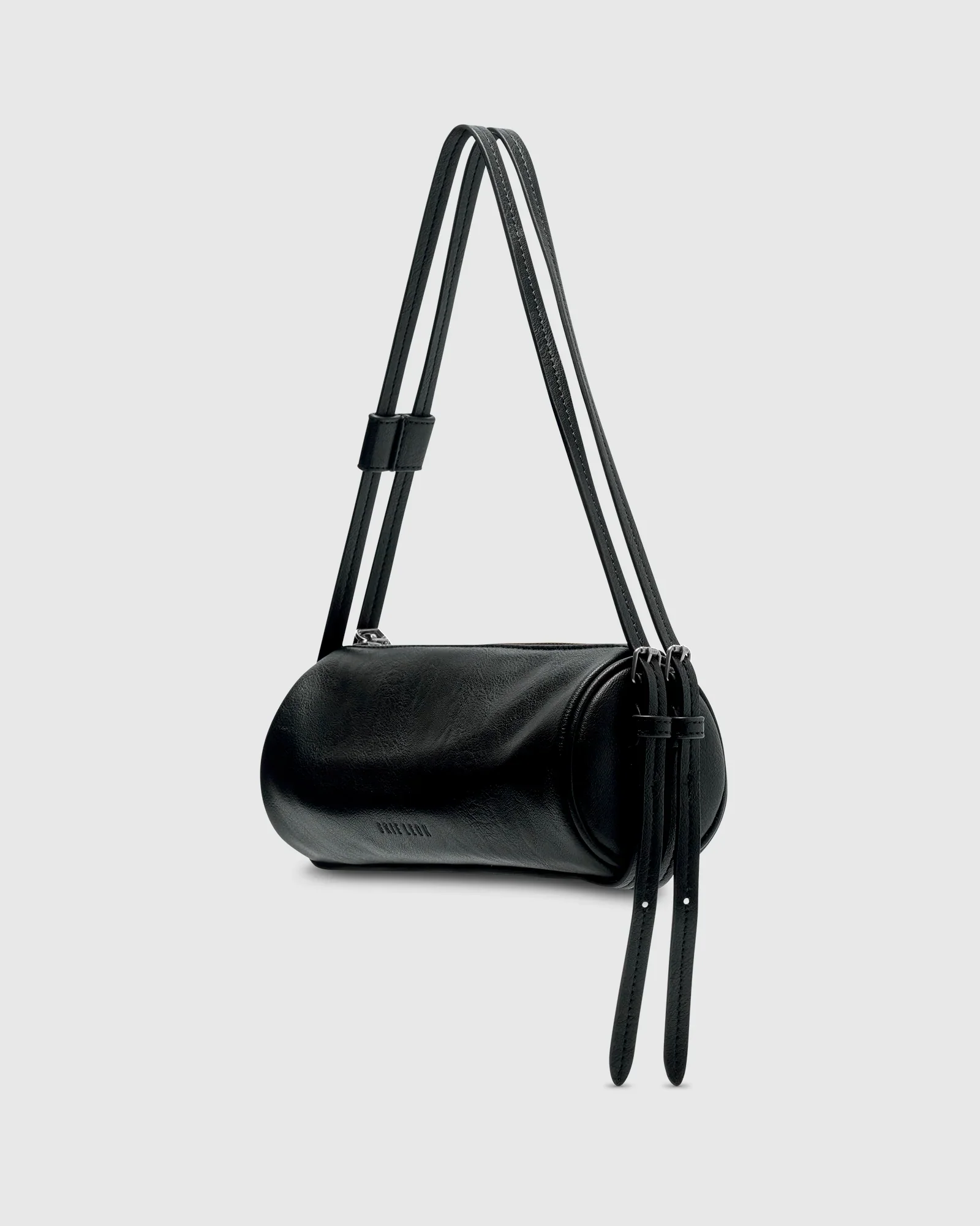 Brooke Mini Barrel Bag - Black - Image 3
