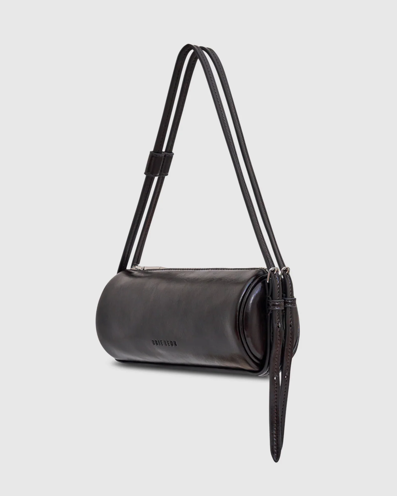 Brooke Mini Barrel Bag - Burnt Coffee - Image 3