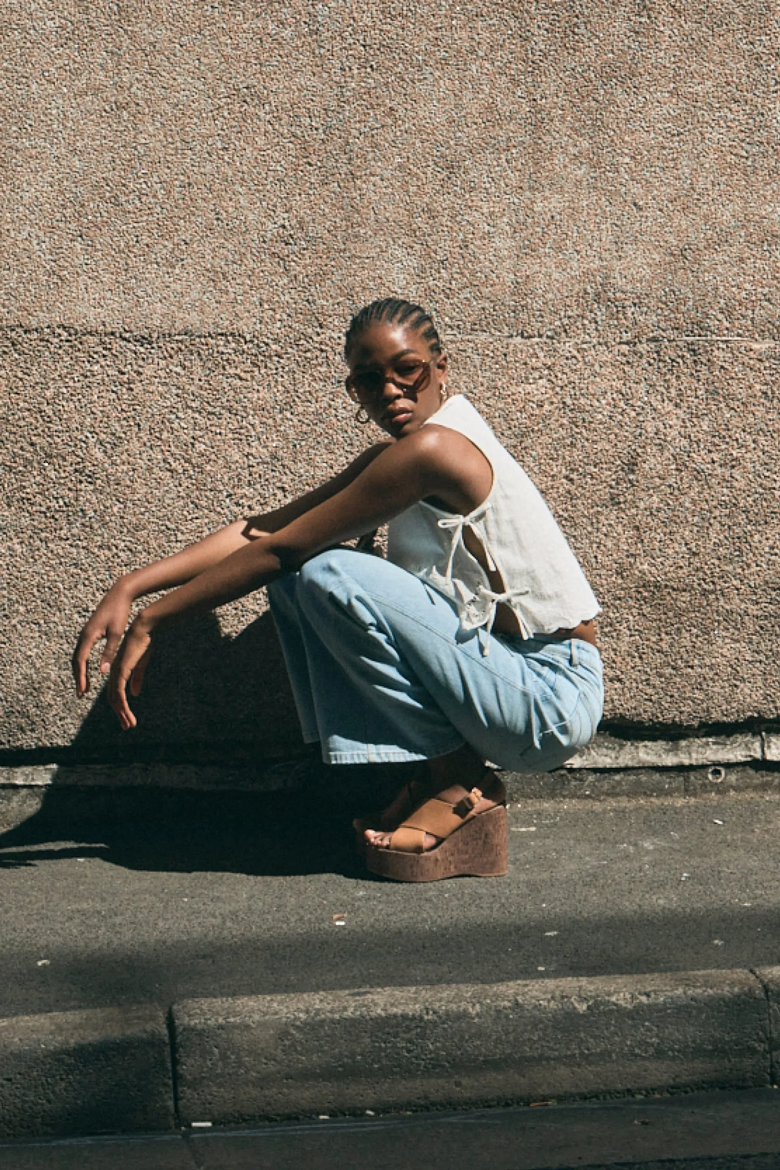 Camille Top Embroidered - White - Image 6