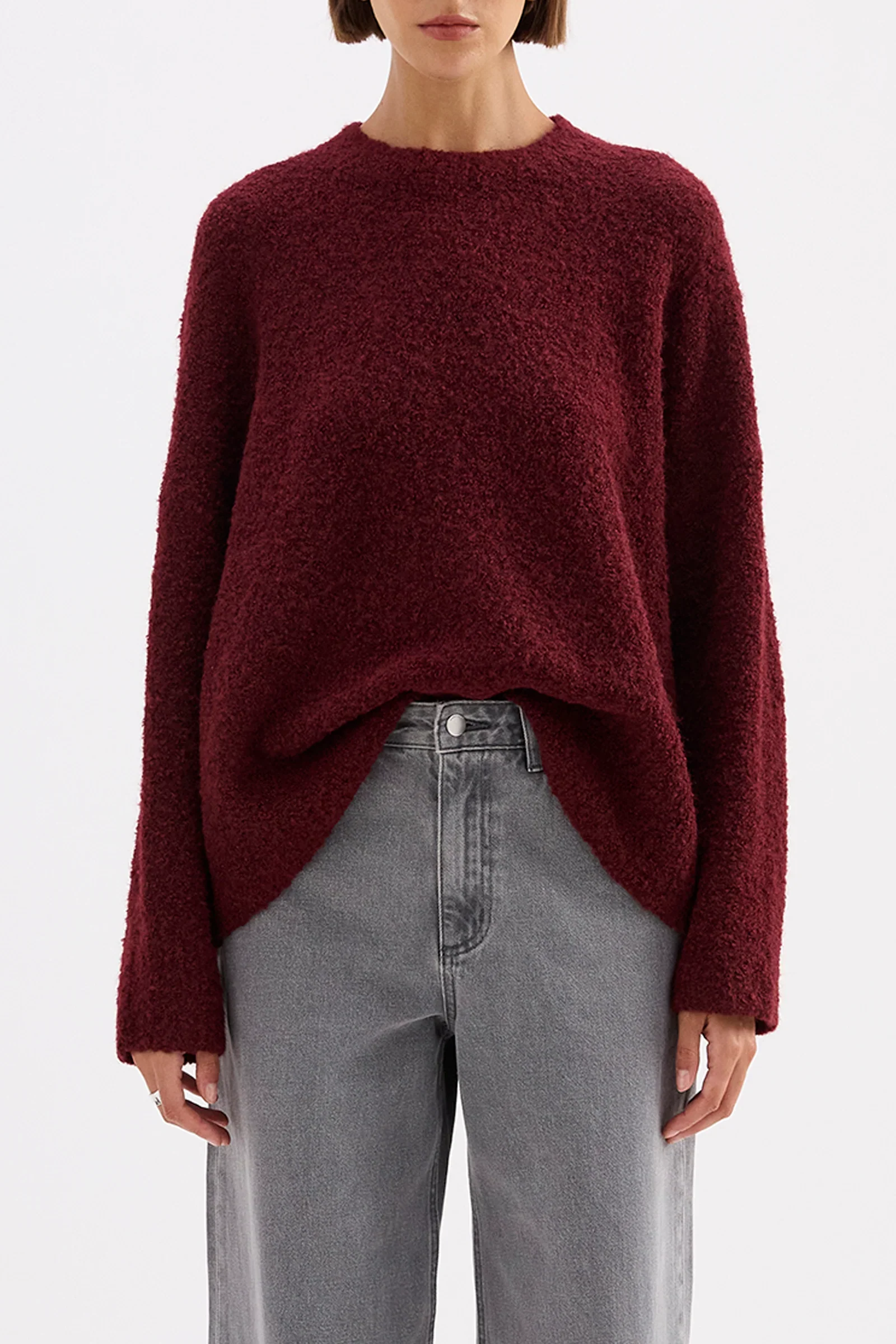 Elias Knit - Oxblood - Image 3