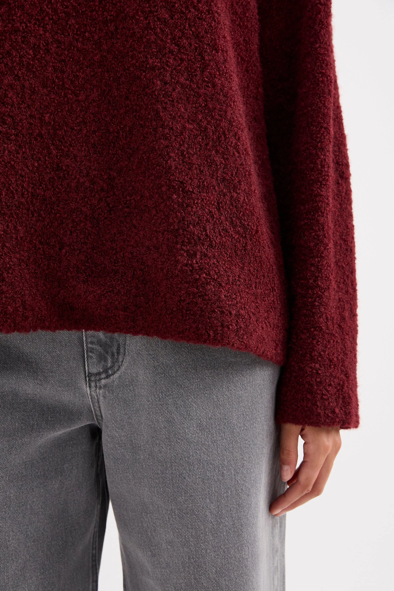 Elias Knit - Oxblood - Image 5