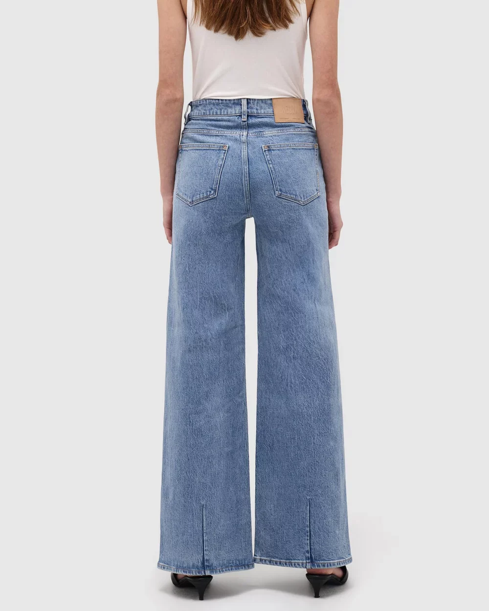 Eva Wide Milano - Mid Vintage Indigo - Image 4