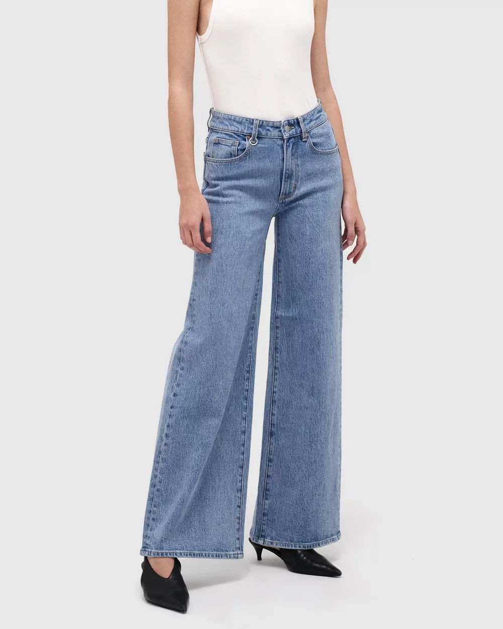 Eva Wide Milano - Mid Vintage Indigo - Image 5