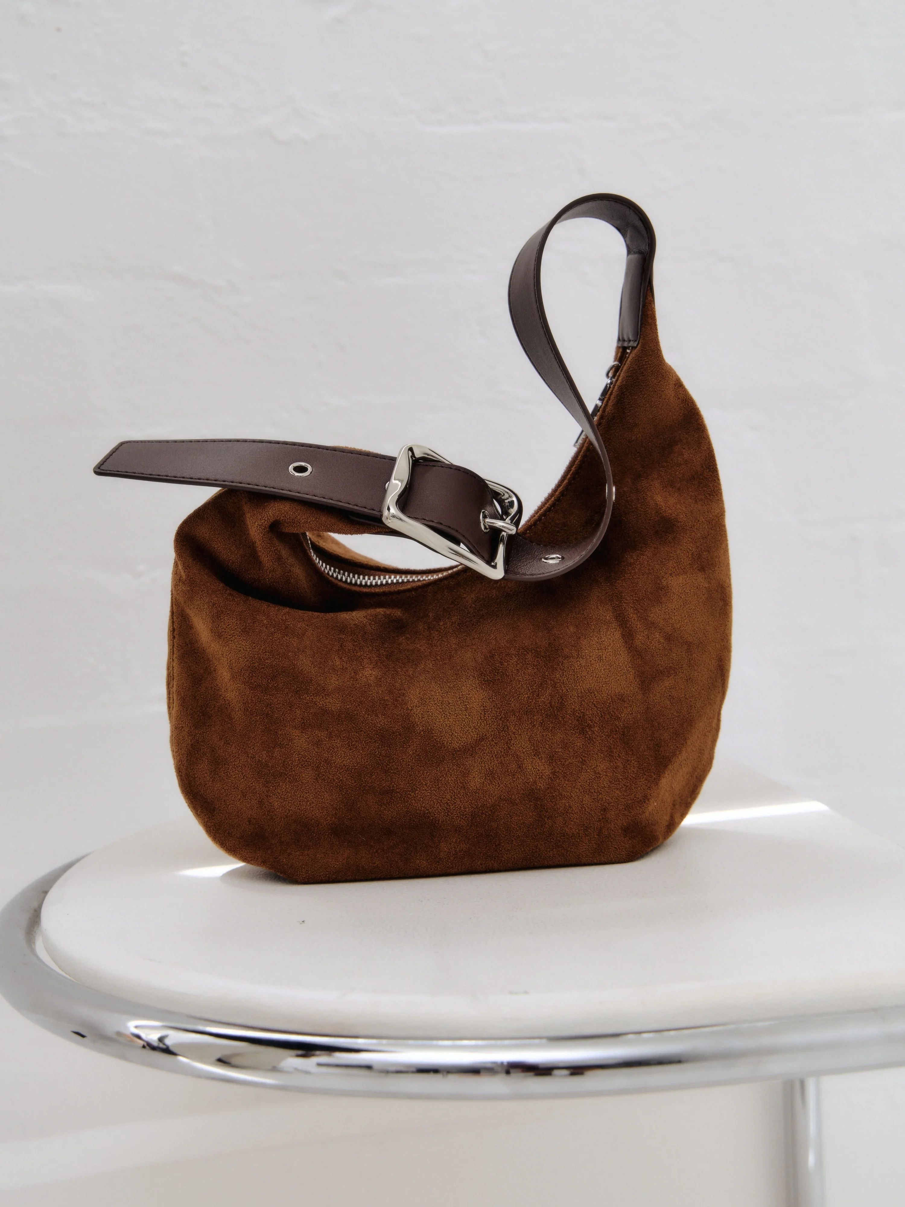 Everyday Croissant Bag - Chestnut - Image 4