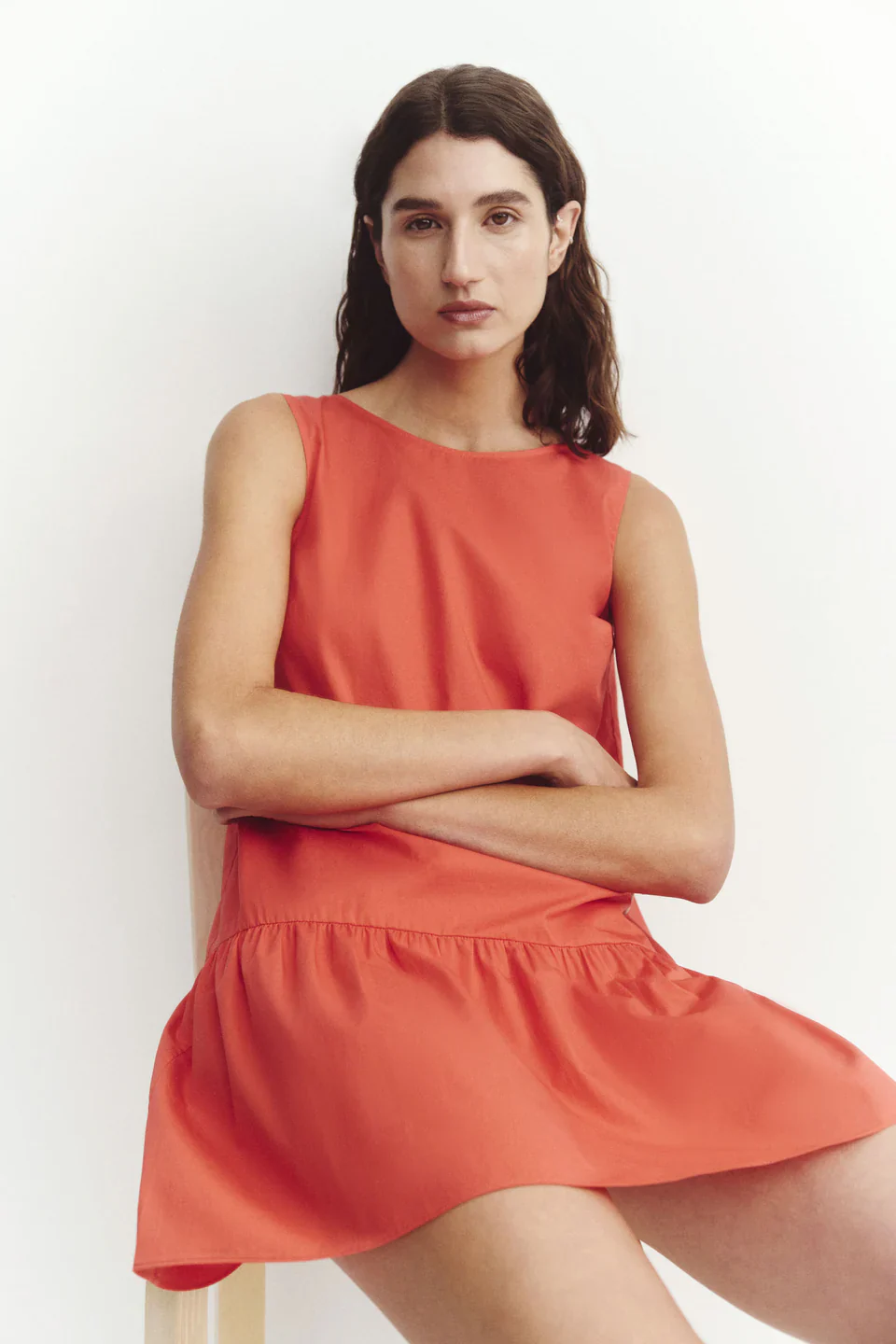 Fifi Mini Dress - Chilli - Image 6