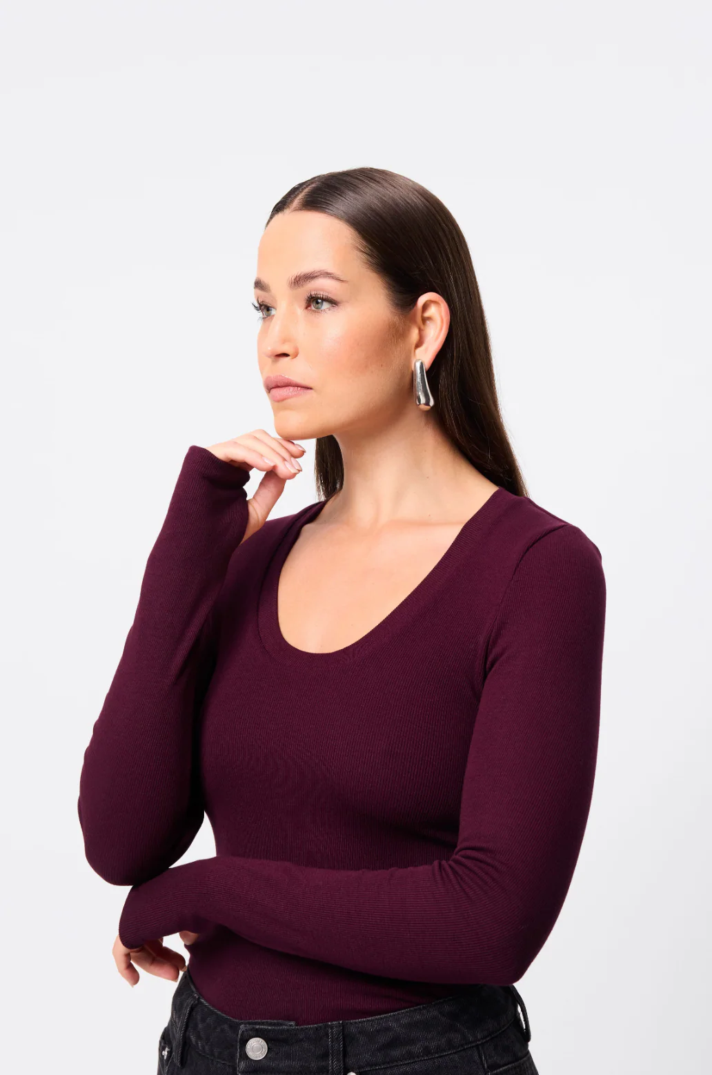 Lincoln Top - Cherry Lacquer - Image 5