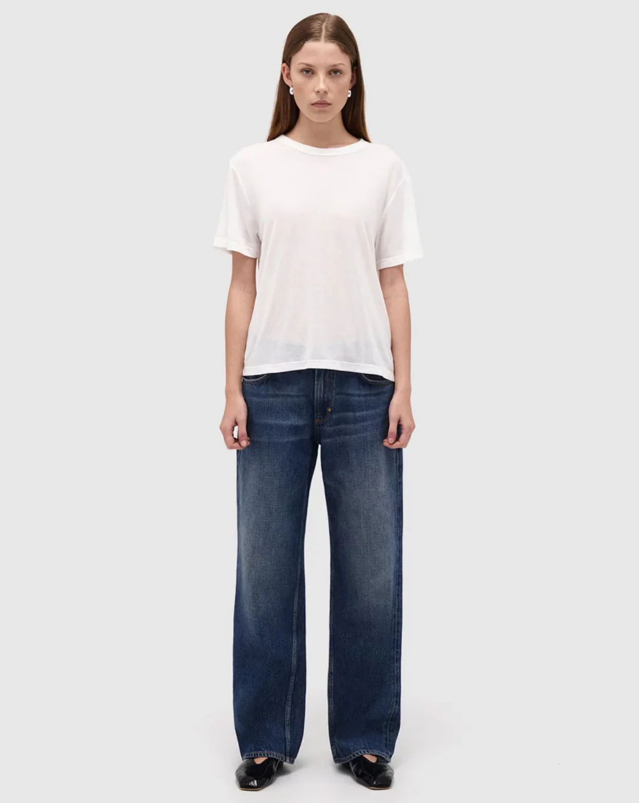 Lou Tissue Tee - White - Image 5