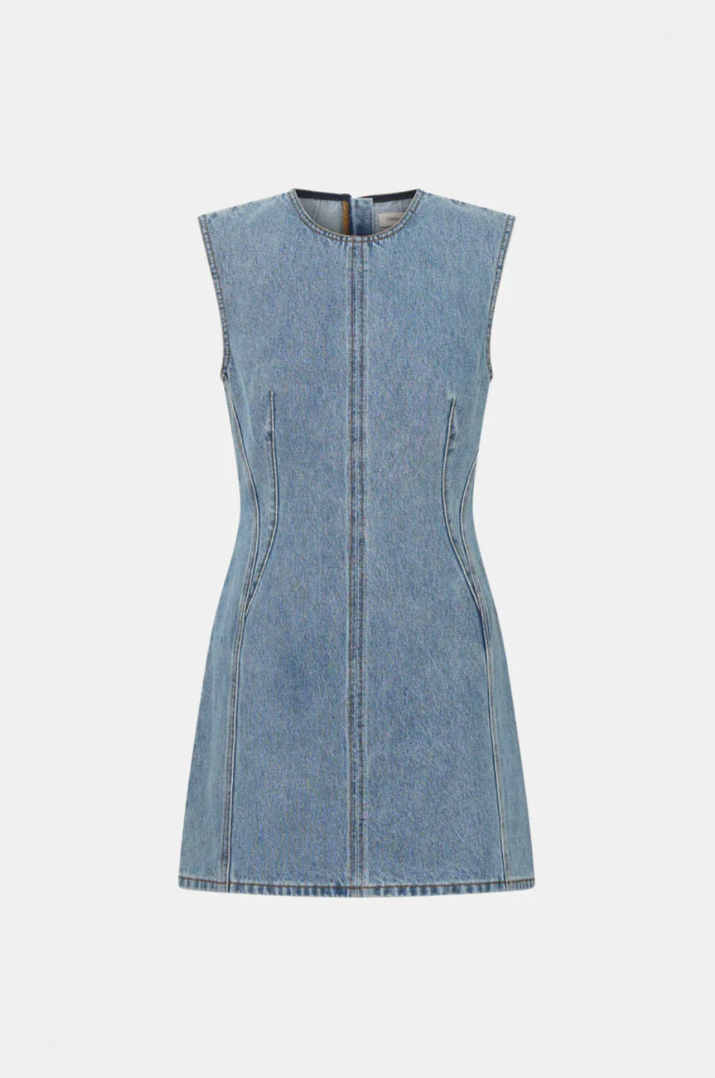 Maja Denim Dress - Light Vintage Blue - Image 5