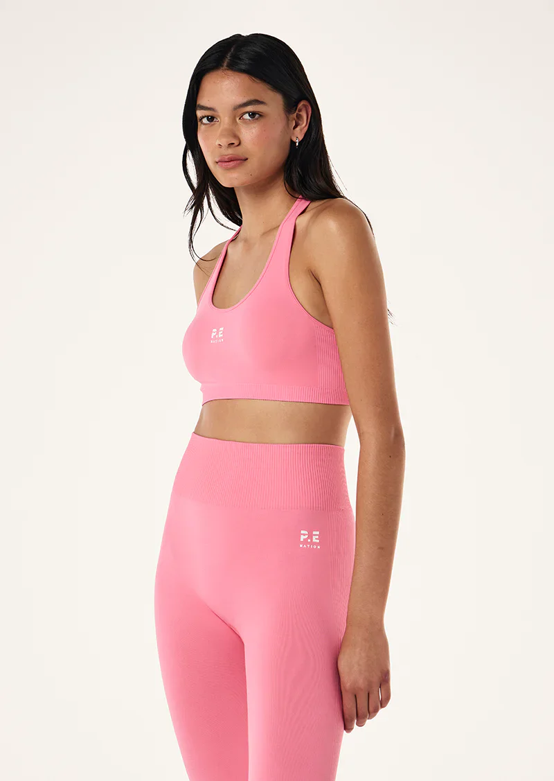 Restore Seamless Sports Bra - Pink Lemonade - Image 6
