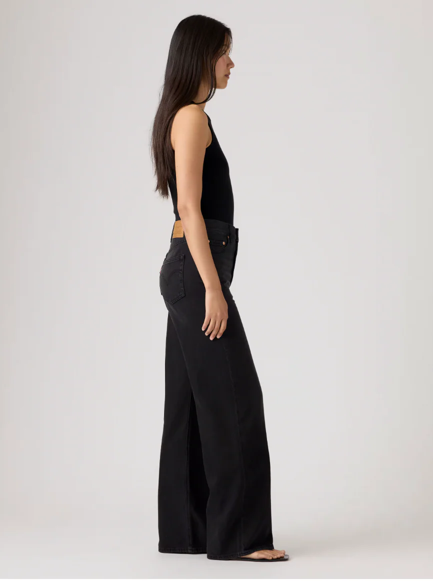 Ribcage Wide Leg Jeans - None Your Business - Image 4