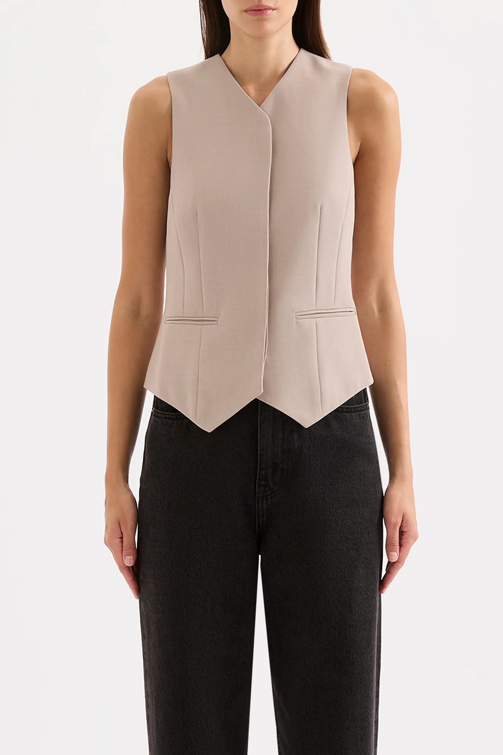 Wallace Vest - Mink - Image 4
