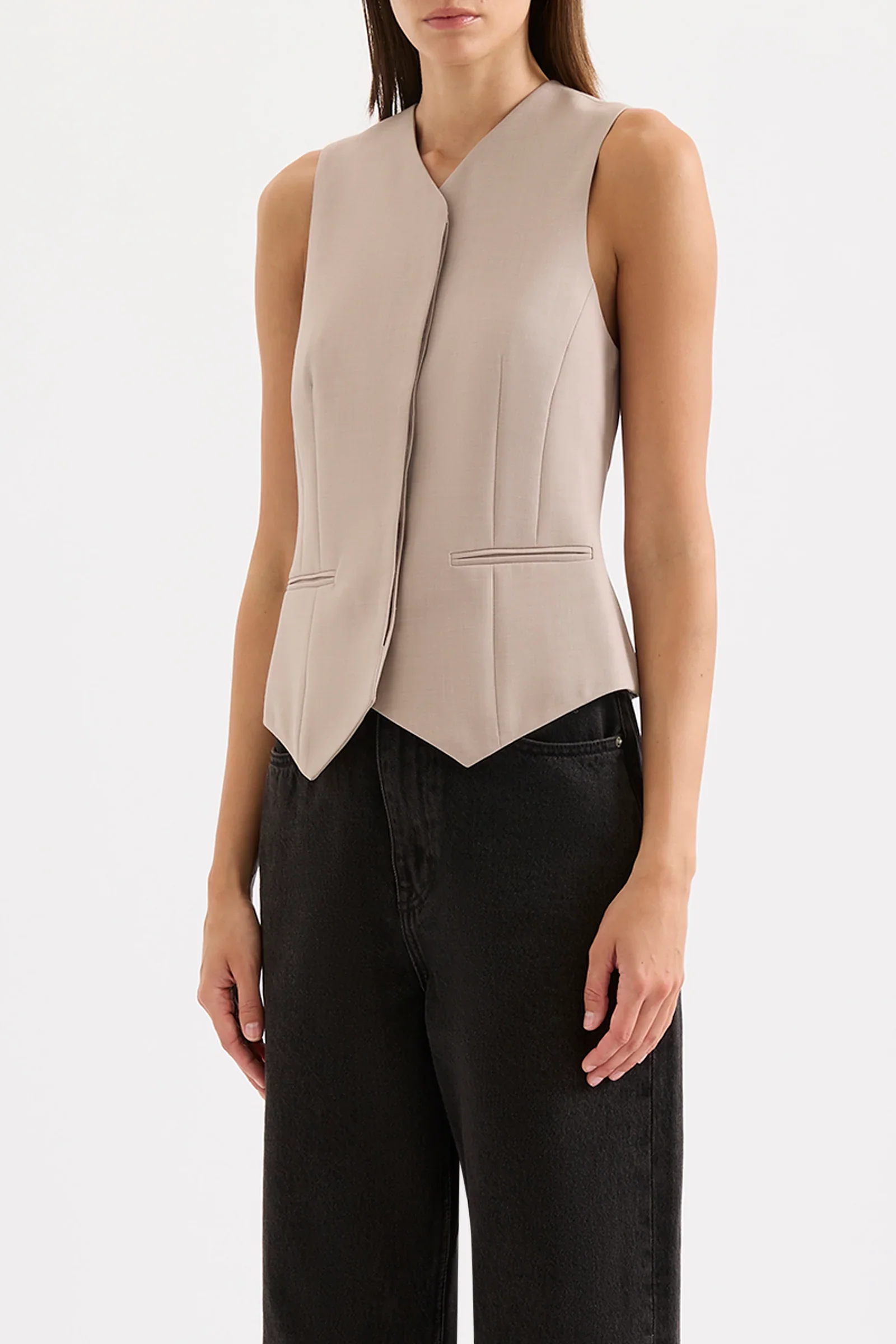 Wallace Vest - Mink - Image 5