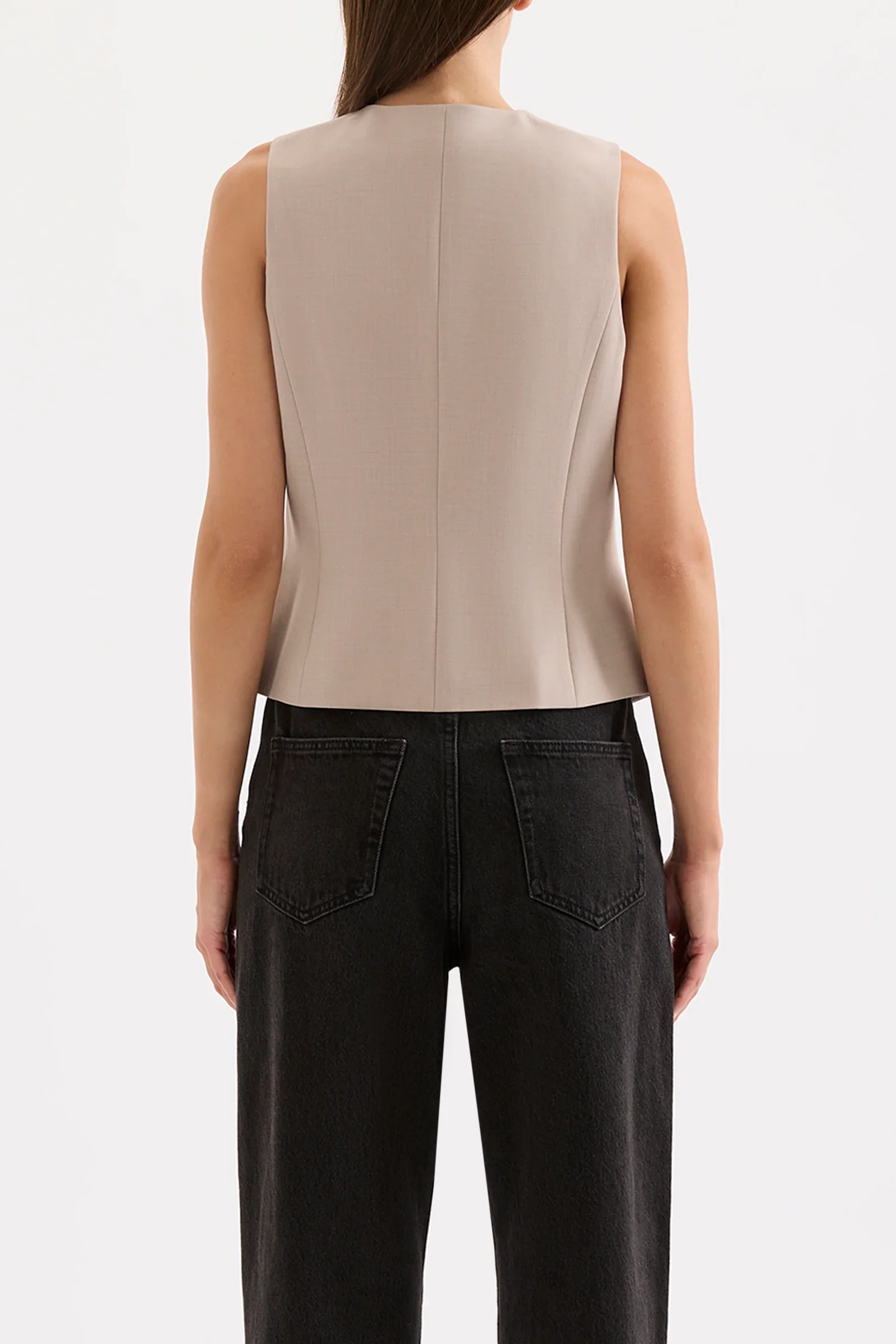 Wallace Vest - Mink - Image 6