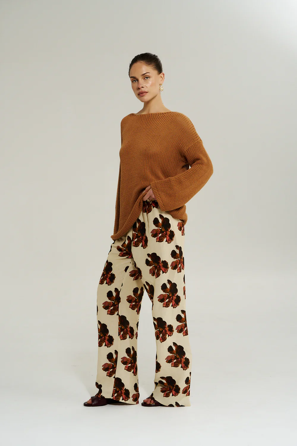 Wide Leg Pant - Butter Fleur - Image 5