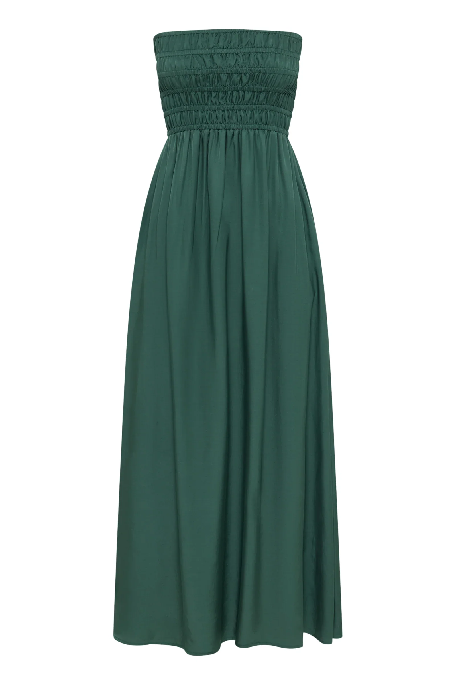 Zuri Tencel Maxi Dress - Emerald - Image 7